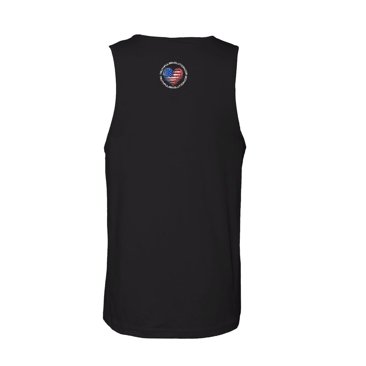 Men's TRUREV Cotton Tank-White Letter