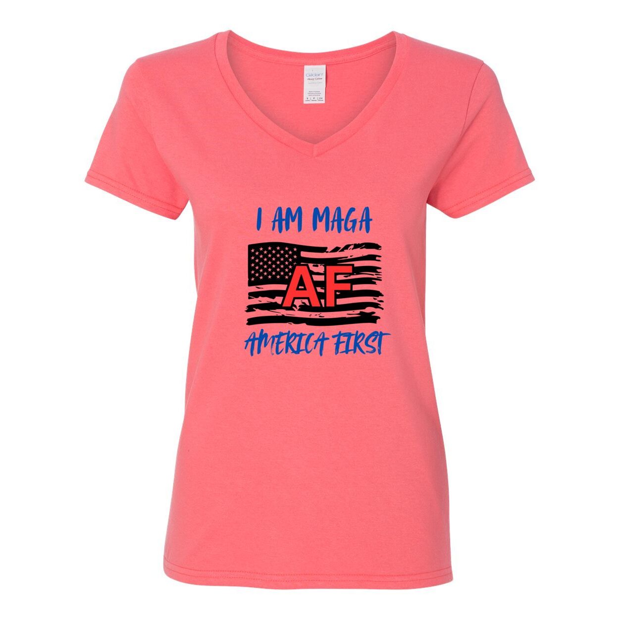 Women's AF Cotton V-Neck T-Shirt