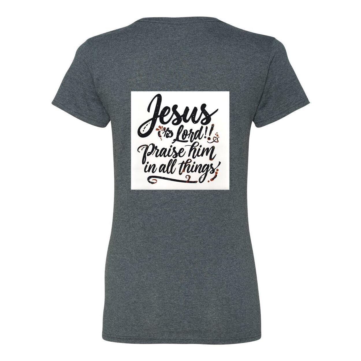 Jesus is Lord Women's Cotton T-Shirt