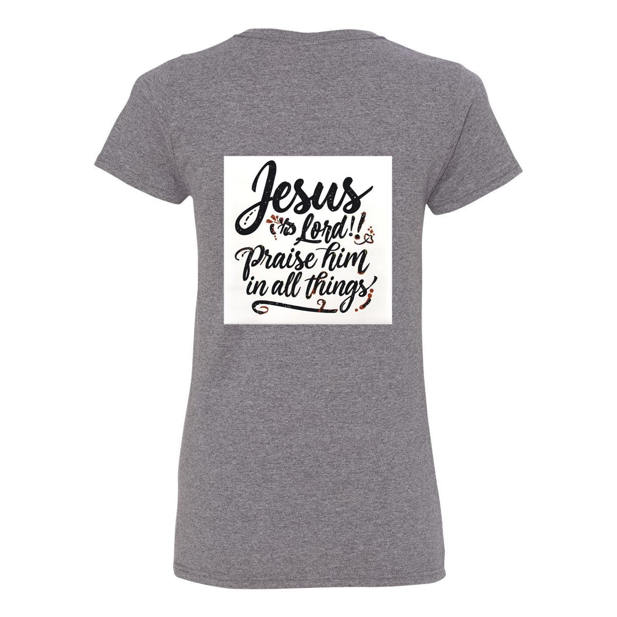 Jesus is Lord Women's Cotton T-Shirt