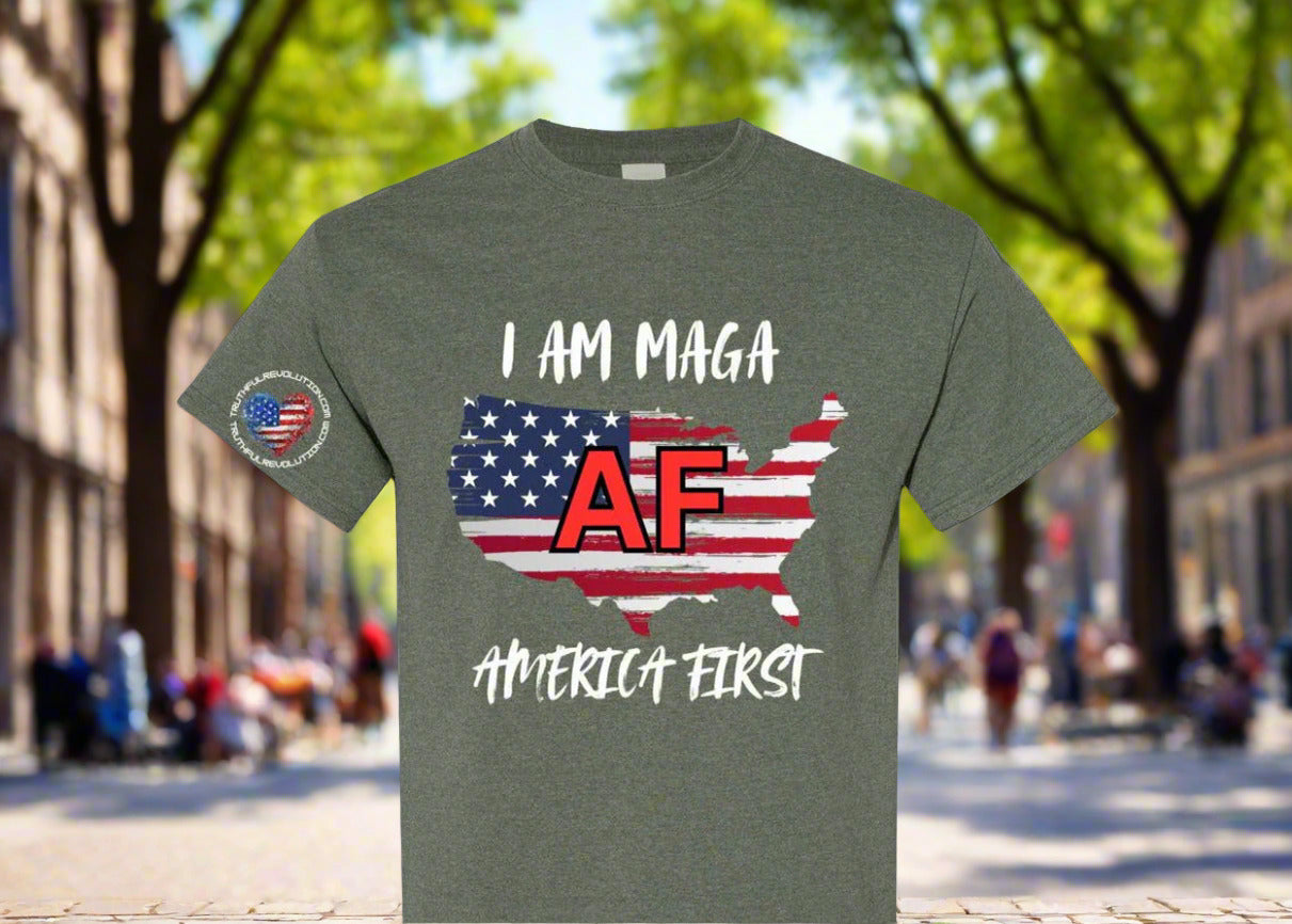 Men's AF Cotton T-Shirt-USA