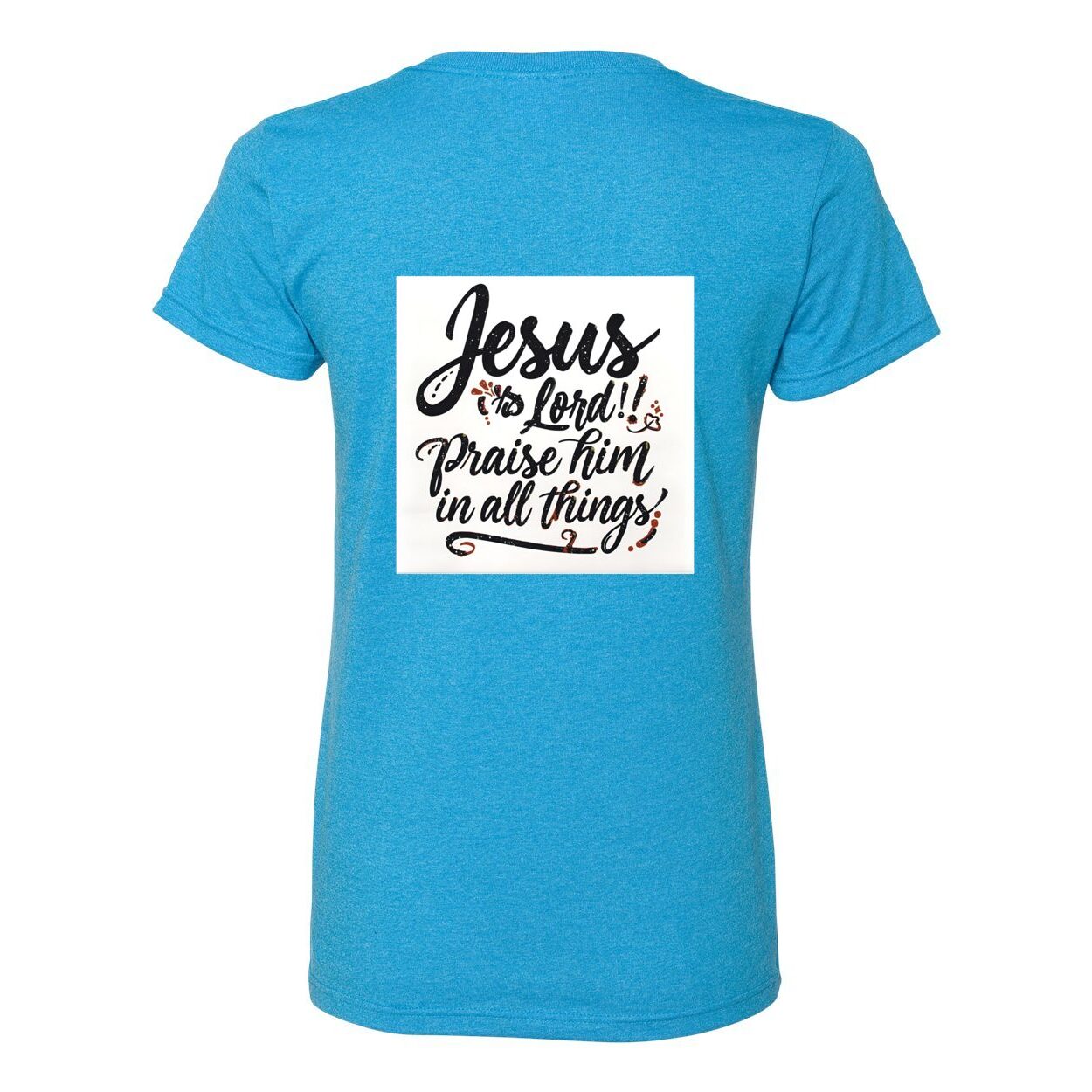 Jesus is Lord Women's Cotton T-Shirt