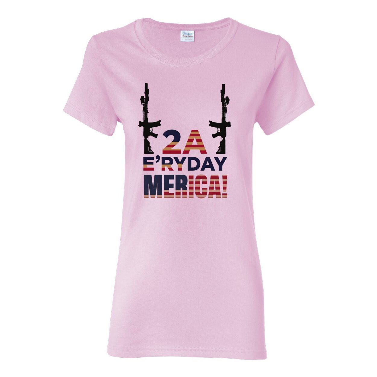 2A Merica Women's Cotton T-Shirt