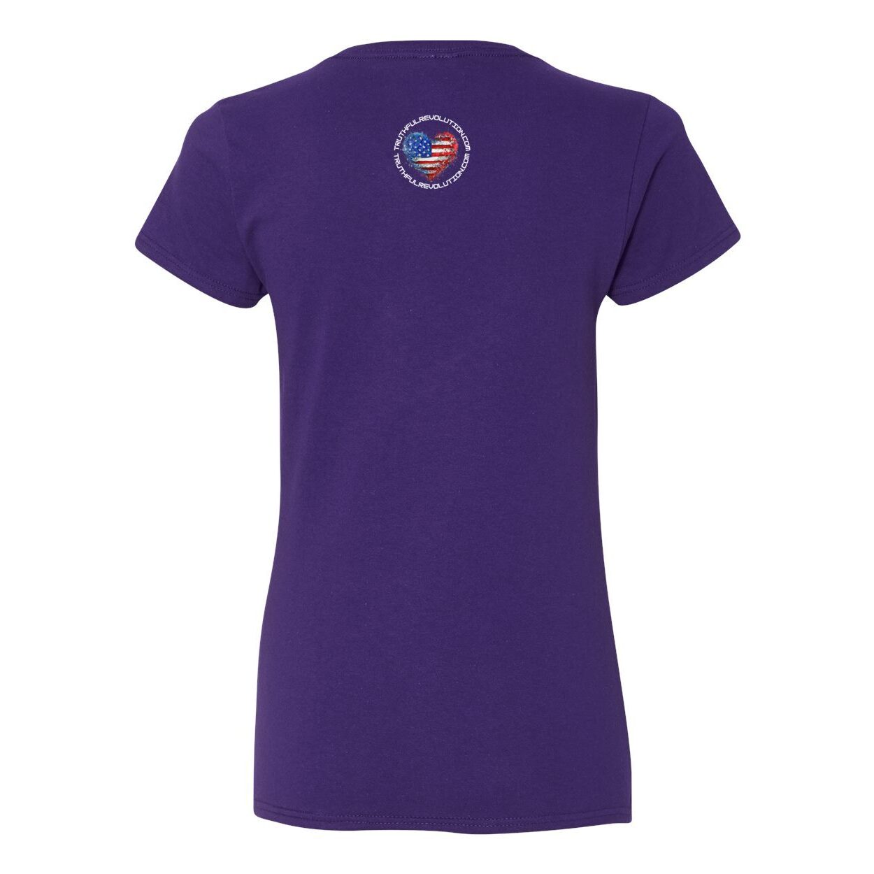 Women's AF Heavy Cotton V-Neck T-Shirt-USA