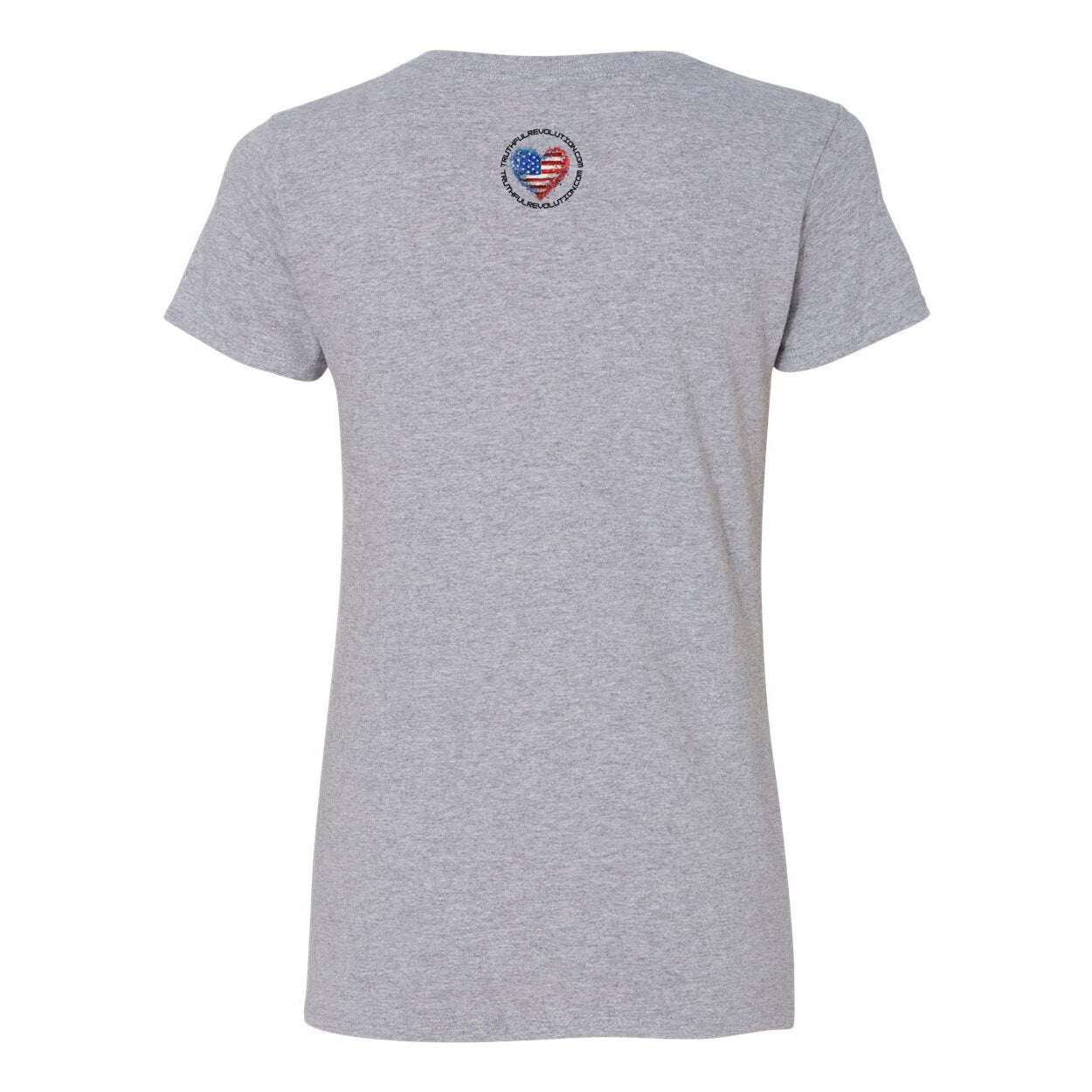 My Rights Women's V-Neck Cotton T-Shirt