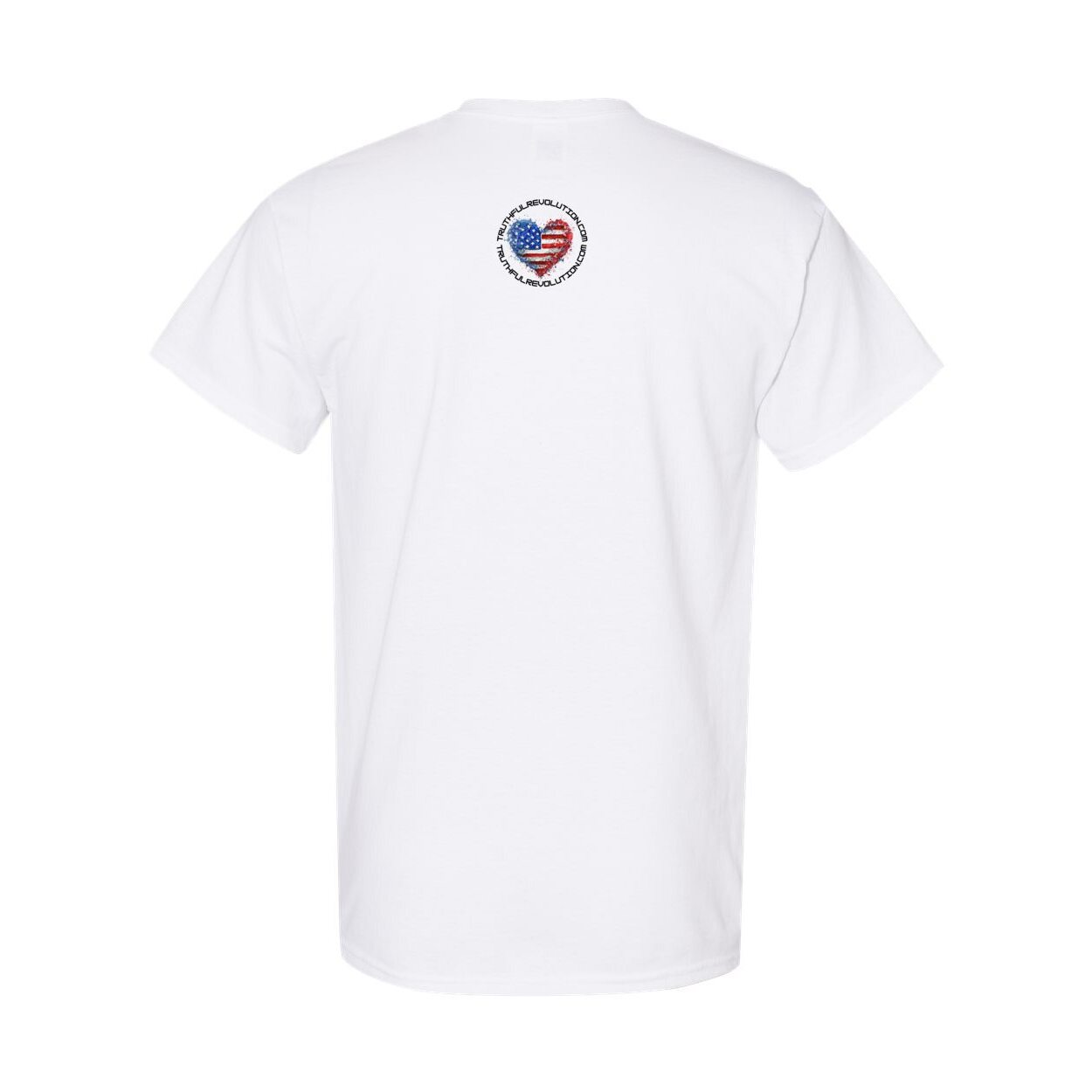 Men TRUREV 100% Cotton T-Shirt-White