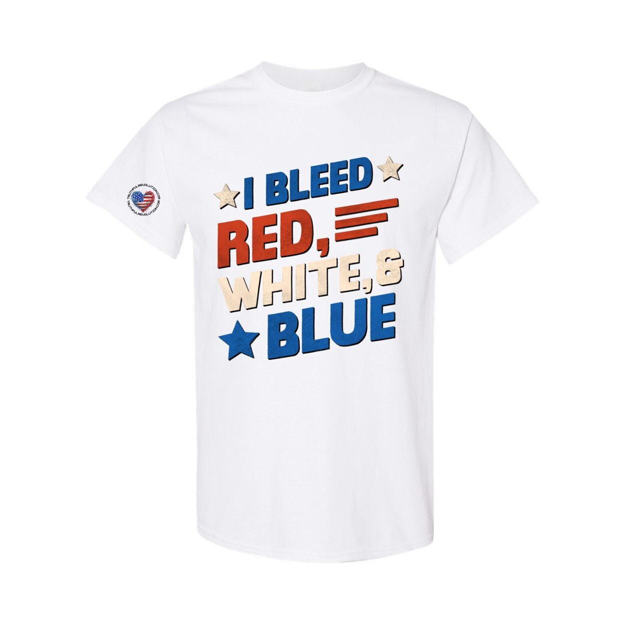 I Bleed RWB Men's T-Shirt