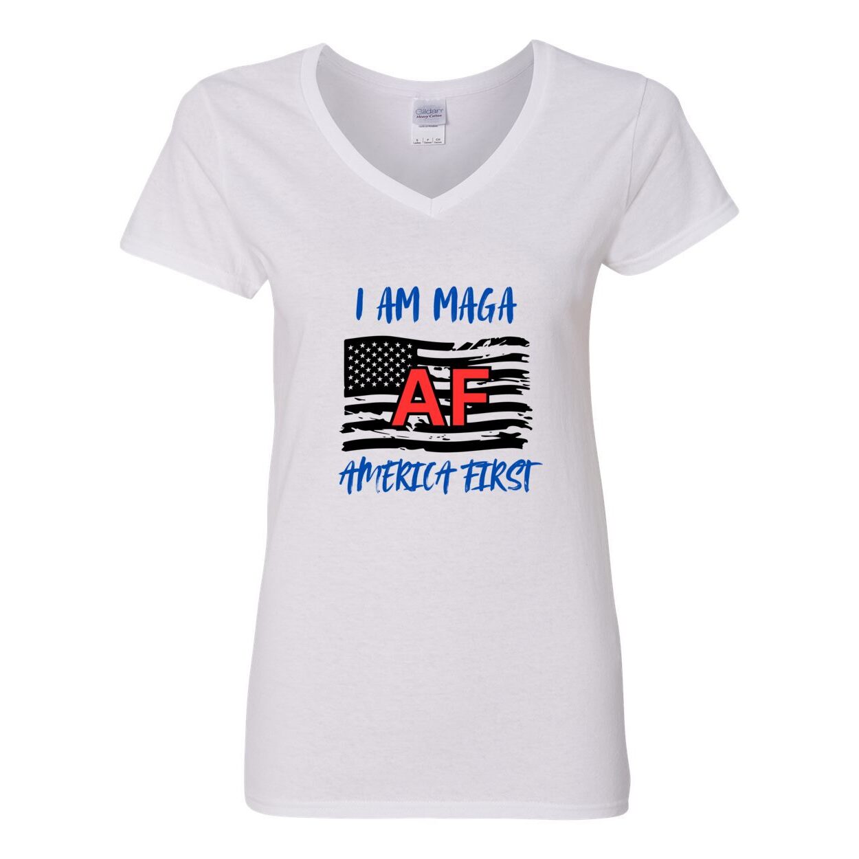 Women's AF Cotton V-Neck T-Shirt