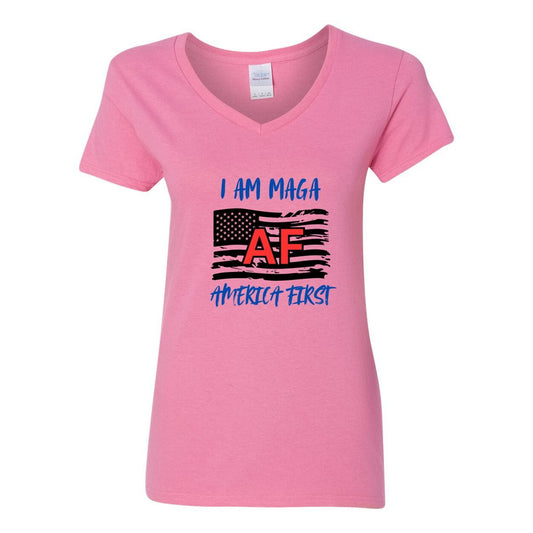 Women's AF Cotton V-Neck T-Shirt