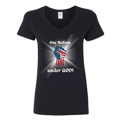 One Nation Women's Cotton T-Shirt