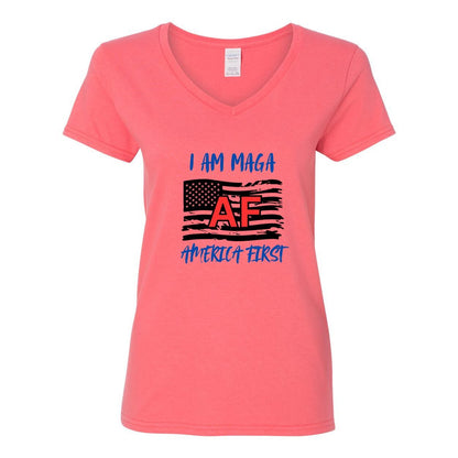 Women's AF Cotton V-Neck T-Shirt