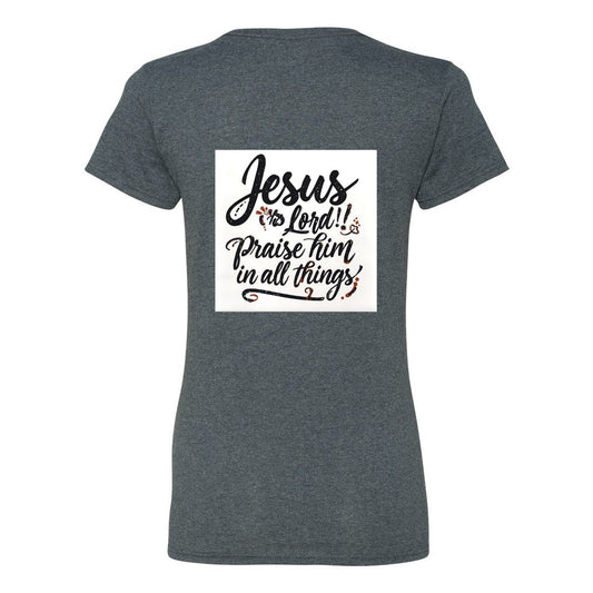 Jesus is Lord Women's Cotton T-Shirt