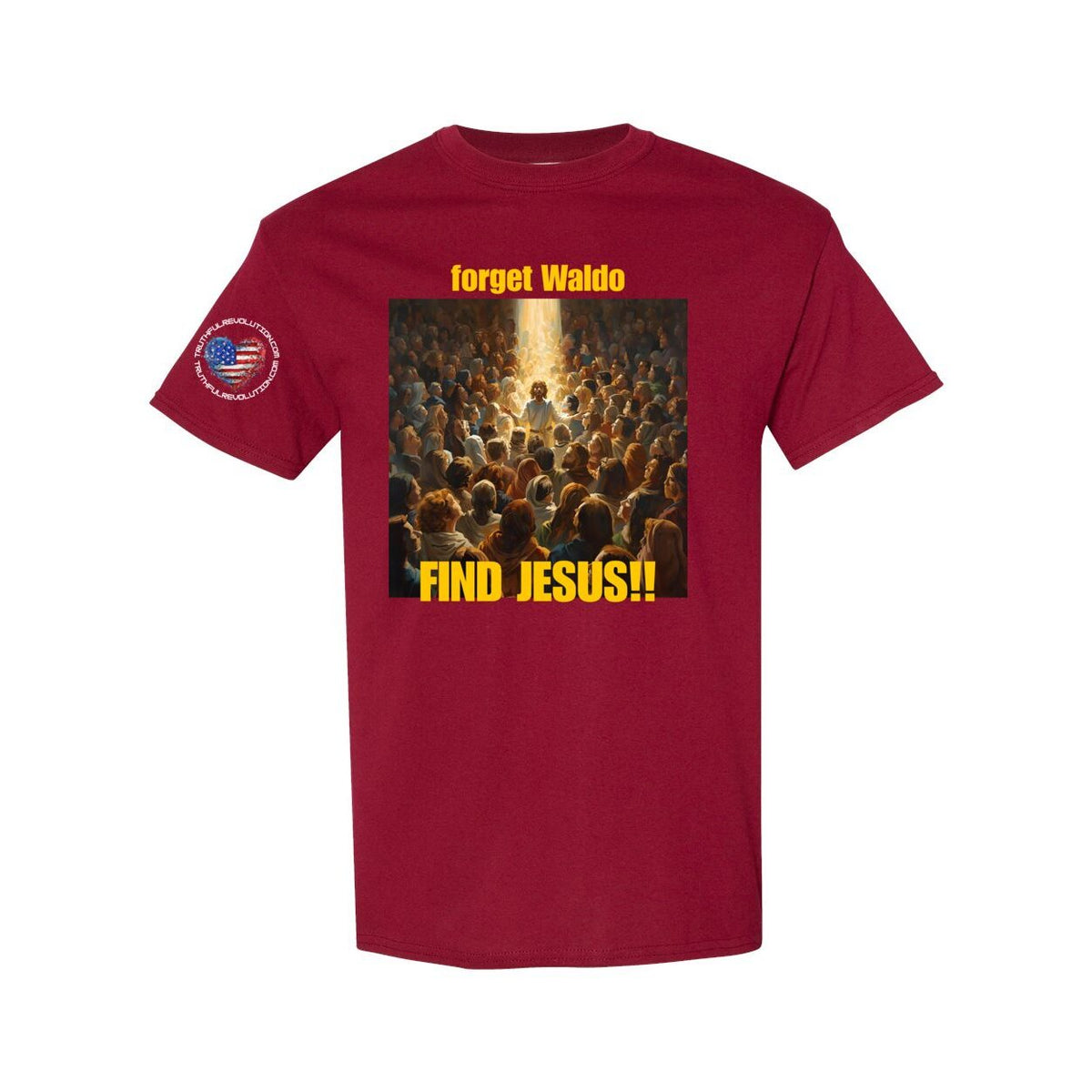 Find JESUS Men's Cotton T-Shirt