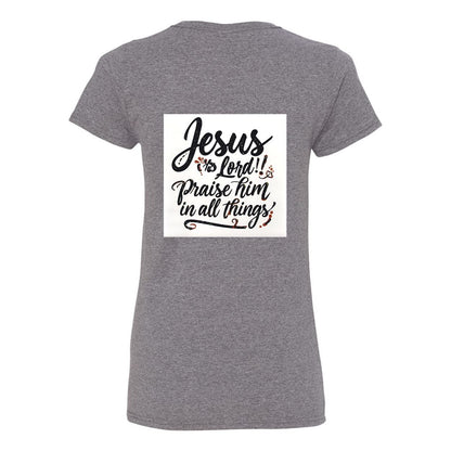 Jesus is Lord Women's Cotton T-Shirt
