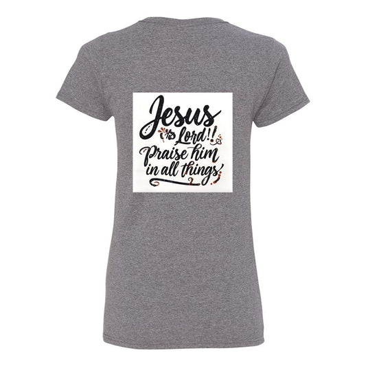 Jesus is Lord Women's Cotton T-Shirt