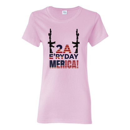2A Merica Women's Cotton T-Shirt