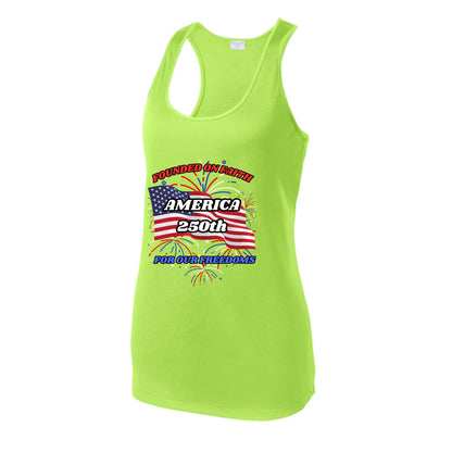 America 250 Women's Racerback Tank