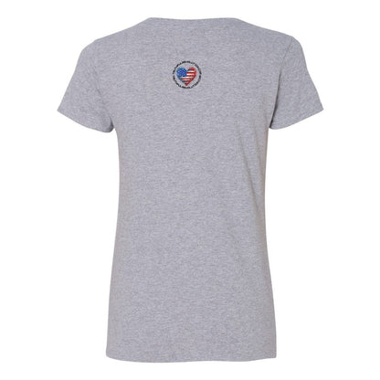 Heaven Women's Cotton V-Neck T-Shirt