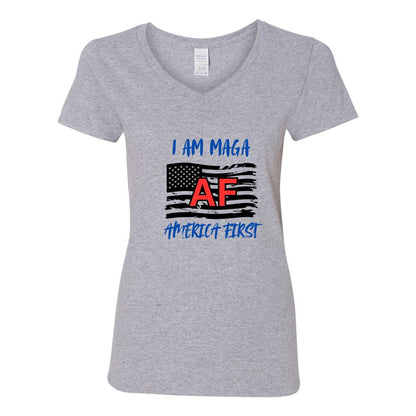 Women's AF Cotton V-Neck T-Shirt