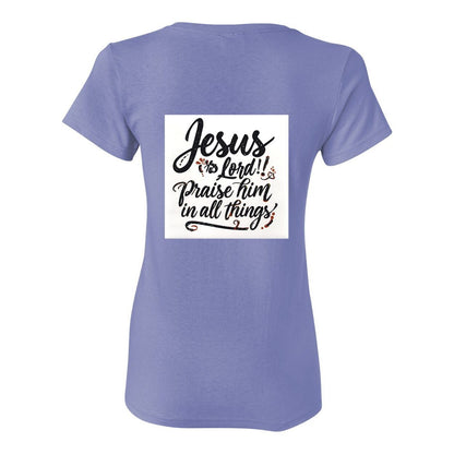 Jesus is Lord Women's Cotton T-Shirt