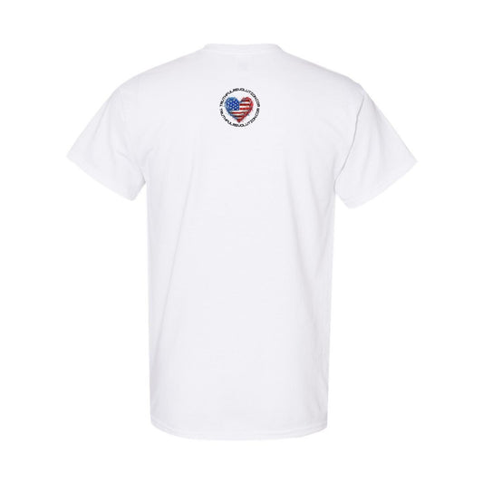Men TRUREV 100% Cotton T-Shirt-White