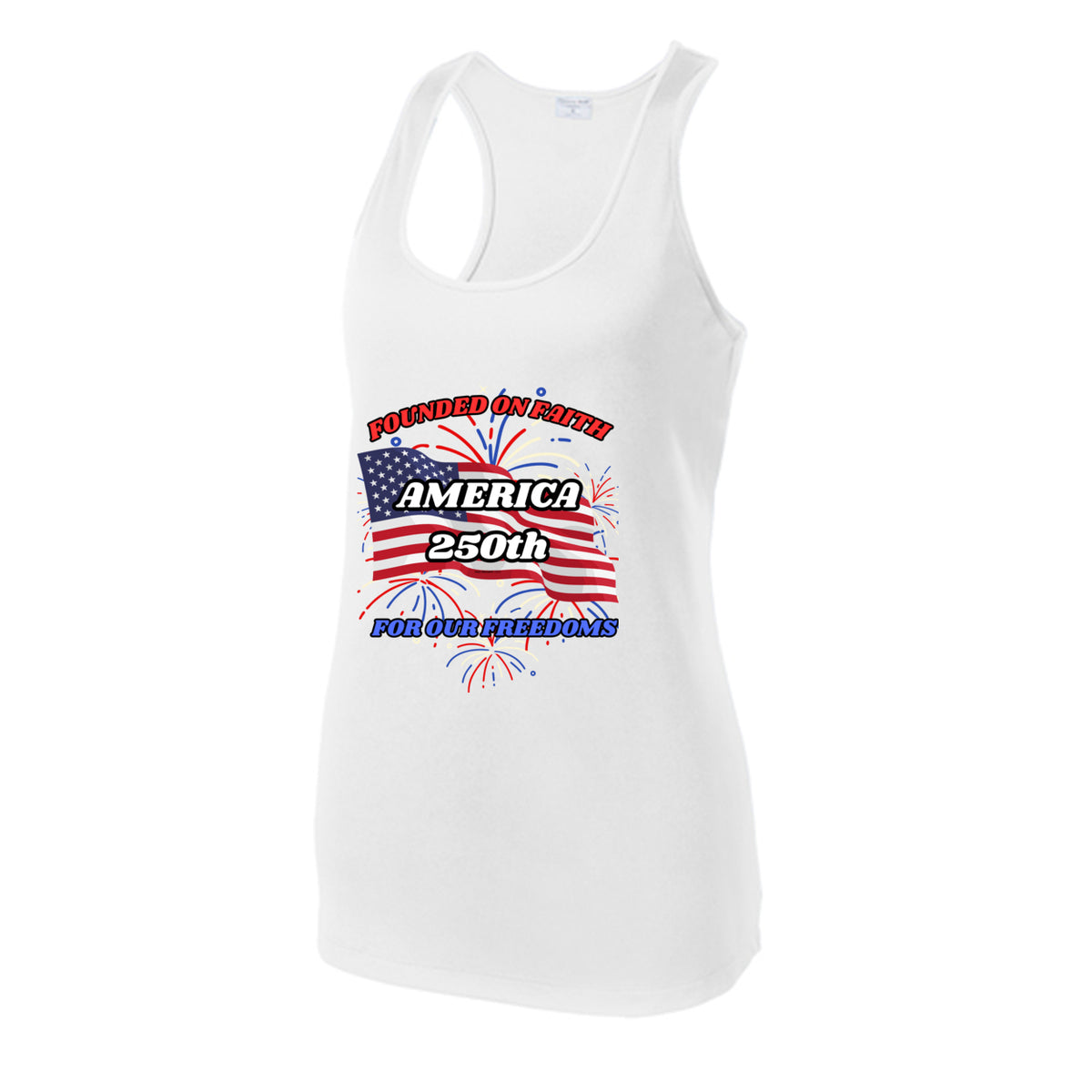 America 250 Women's Racerback Tank